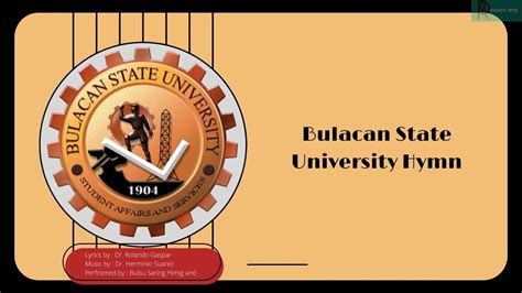 bulacan state university hymn|bulacan state university labo.